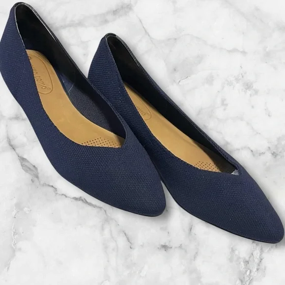 Corso Como Women’s Navy Flats 8M - Picture 4 of 16